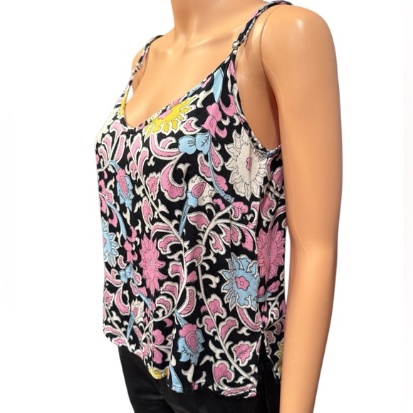 CYNTHIA ROWLEY Floral Colorful 
Tank Small - Picture 4 of 8
